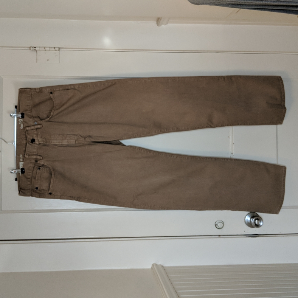 Men's Gap Standard 1969 Jeans, Khaki/tan, 33x32
